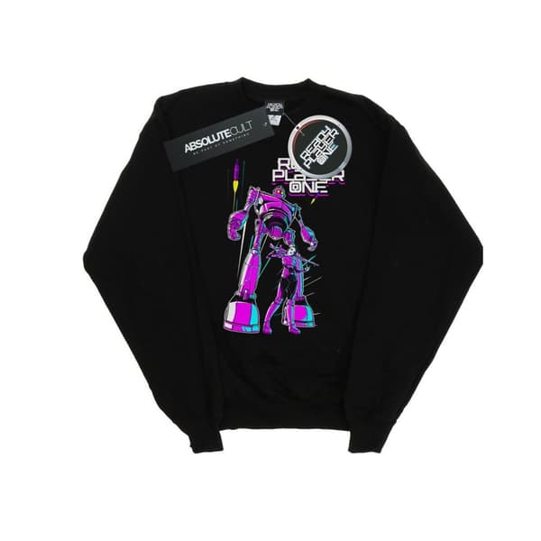 Ready Player One Womens/Ladies Iron Giant And Art3mis Sweatshirt