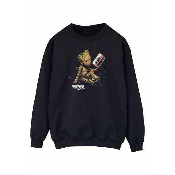 Marvel Womens/Ladies Guardians Of The Galaxy Groot Tape Sweatshirt
