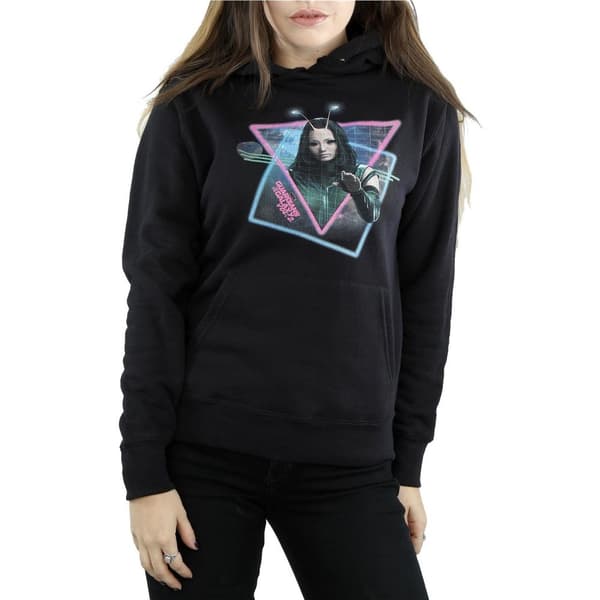 Marvel Womens/Ladies Guardians Of The Galaxy Neon Mantis Hoodie