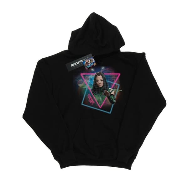 Marvel Womens/Ladies Guardians Of The Galaxy Neon Mantis Hoodie Black L