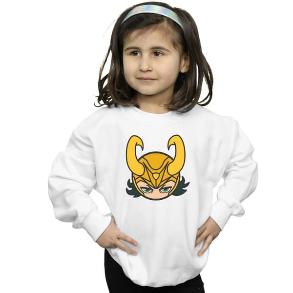 Marvel Girls Loki Close Up Sweatshirt