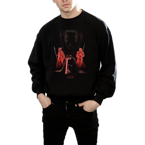 Star Wars Mens The Last Jedi Kylo Ren Kneeling Sweatshirt