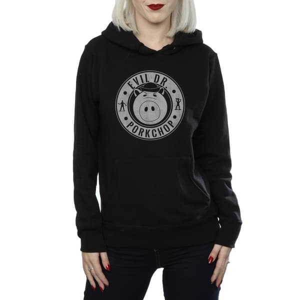 Disney Womens/Ladies Toy Story Evil Dr Pork Chop Hoodie