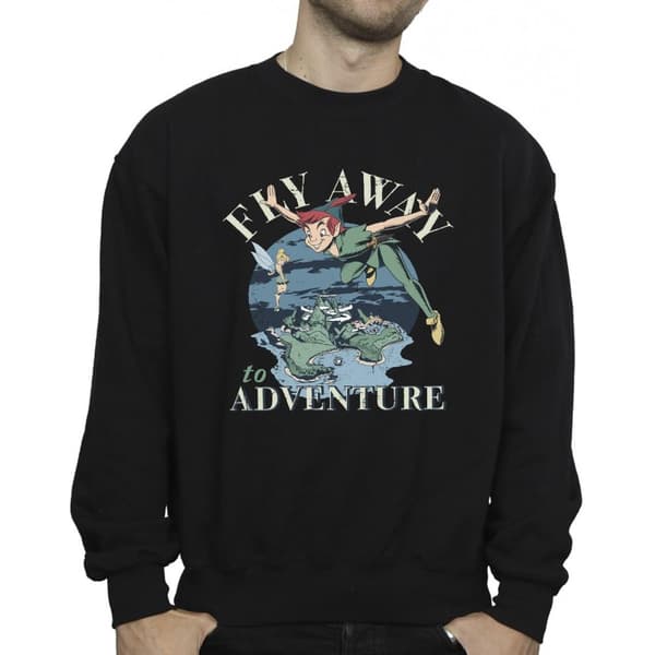 Disney Peter Pan Fly Away To Adventure - Sweatshirt, herr
