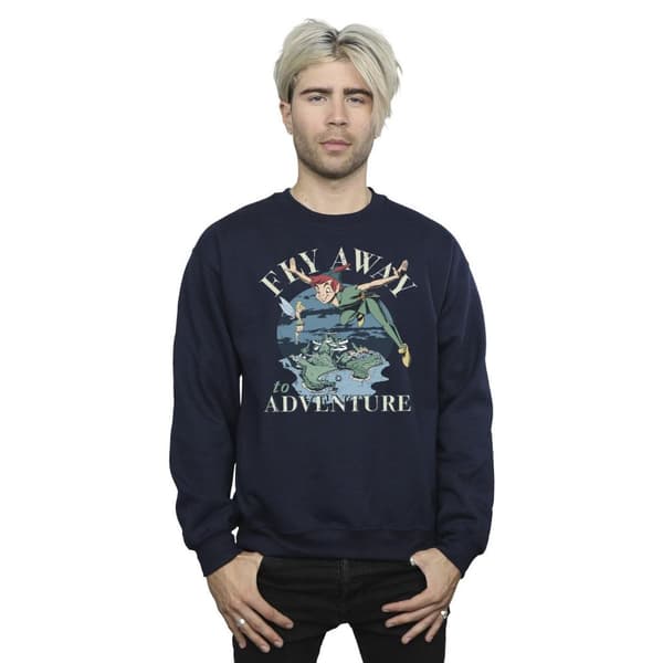 Disney Peter Pan Fly Away To Adventure - Sweatshirt, herr