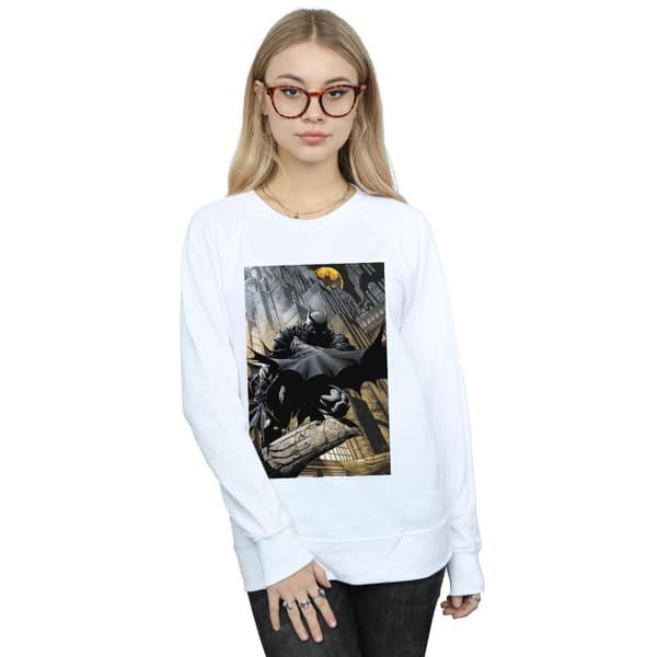 DC Comics Womens/Ladies Batman Night Gotham City Sweatshirt