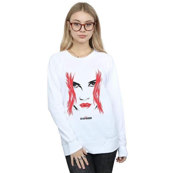 Marvel Sweatshirt - Black Widow Movie Close-Up, dam/dam