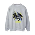 Miniatyrbillede 1 af 3: DC Comics Womens/Ladies Batman Flying Batman Sweatshirt