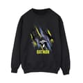 Miniatyrbillede 1 af 3: DC Comics Womens/Ladies Batman Flying Batman Sweatshirt