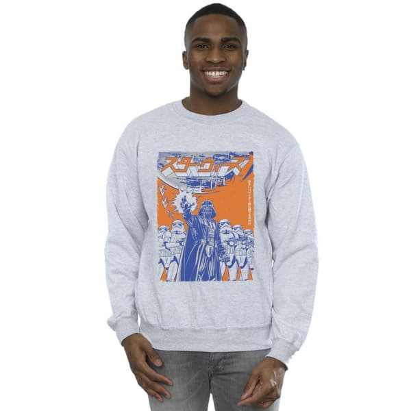 Star Wars Mens Vader International Poster Sweatshirt