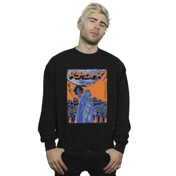 Star Wars Mens Vader International Poster Sweatshirt