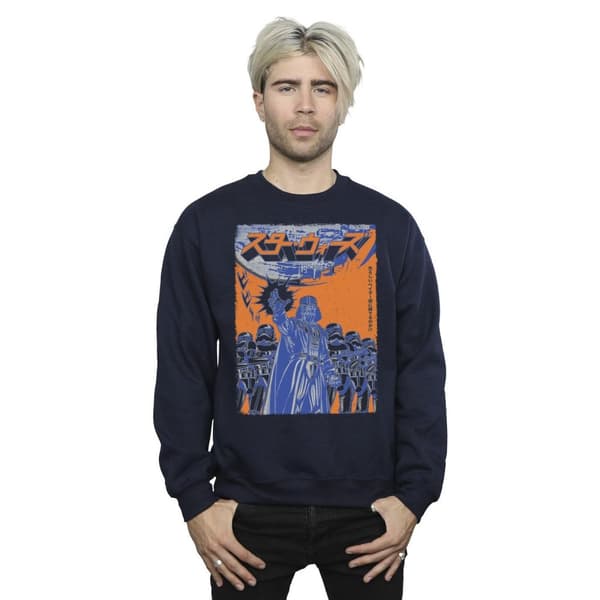 Star Wars Mens Vader International Poster Sweatshirt
