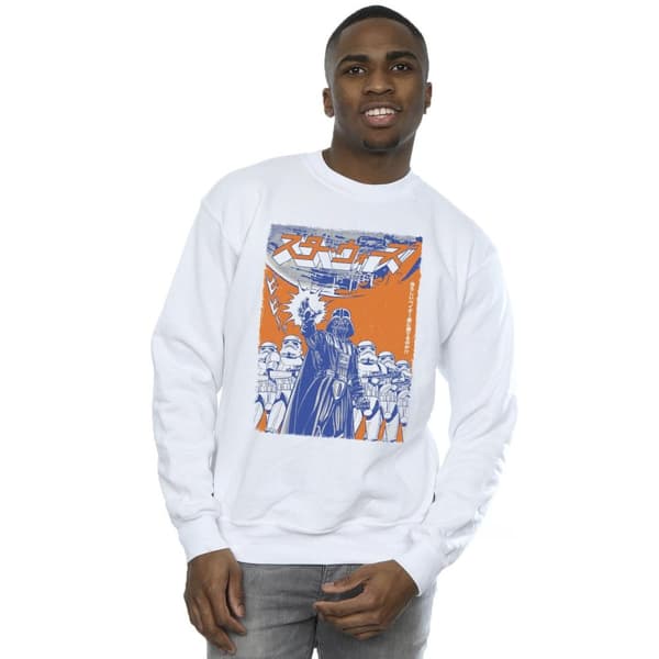 Star Wars Mens Vader International Poster Sweatshirt