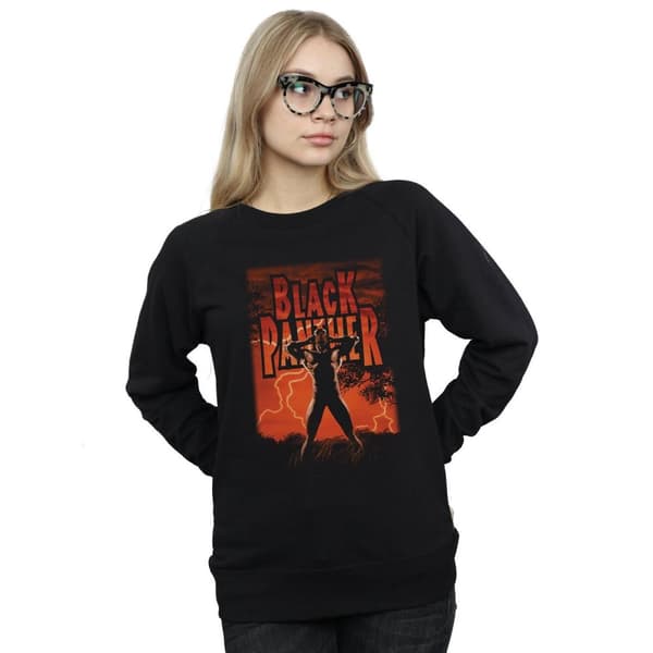 Marvel Black Panther Wakanda Lightning Sweatshirt - dam/dam