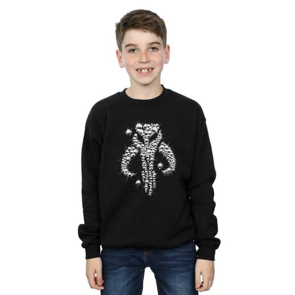 Star Wars Boys The Mandalorian Blaster Skull Sweatshirt