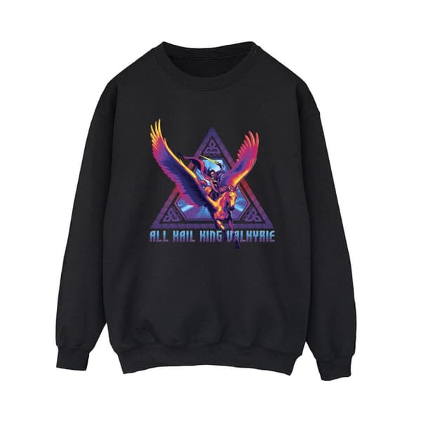 Marvel Womens/Ladies Thor Love And Thunder Valkyrie Sweatshirt