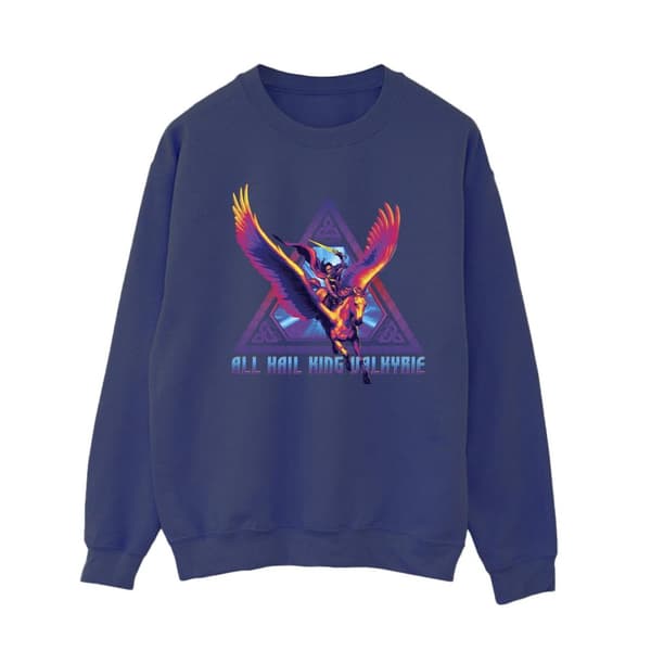 Marvel Womens/Ladies Thor Love And Thunder Valkyrie Sweatshirt