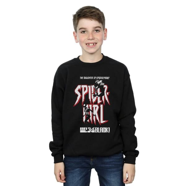 Marvel Spider-Girl Back In Black - Sweatshirt för pojkar
