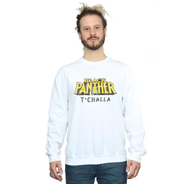 Marvel Mens Black Panther AKA T´Challa Sweatshirt