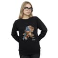 Pikkukuva 2 / 3: Disney Womens/Ladies Beauty And The Beast Beast Sketch Sweatshirt