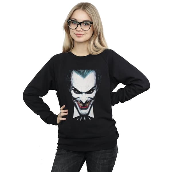 DC Comics Dam/Tjej The Joker By Alex Ross Sweatshirt