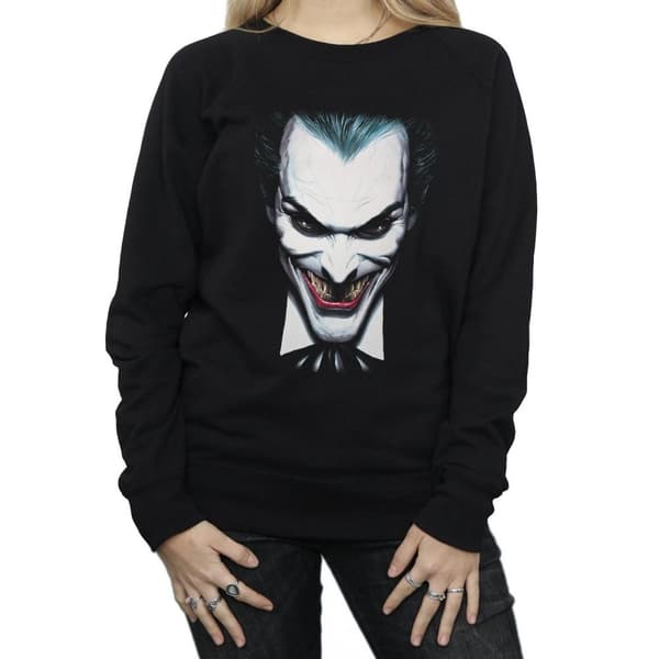 DC Comics Dam/Tjej The Joker By Alex Ross Sweatshirt