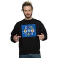 Miniatyrbillede 2 af 3: Disney Mens Chip N Dale Blue Frame Sweatshirt