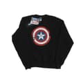 Pikkukuva 1 / 3: Marvel Womens/Ladies Captain America Civil War Distressed Shield Sweatshirt