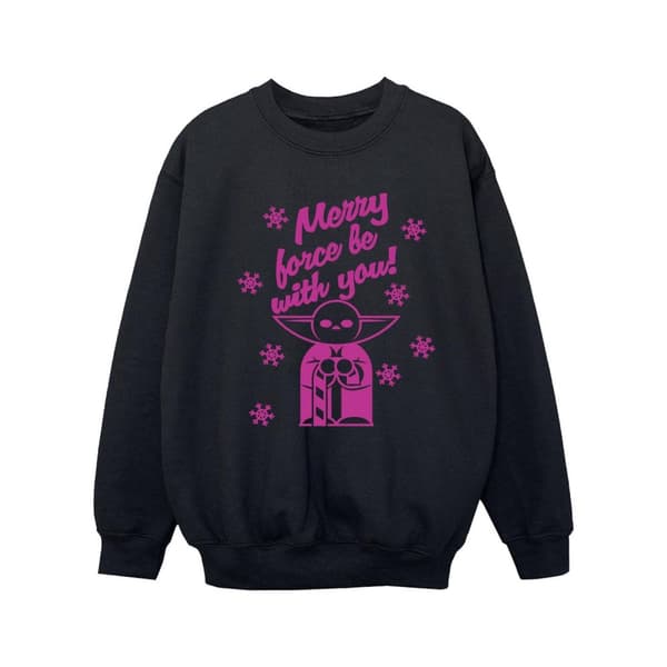 Star Wars Girls Merry Force Yoda Sweatshirt