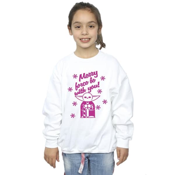 Star Wars Girls Merry Force Yoda Sweatshirt