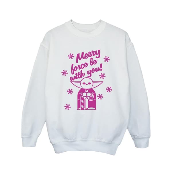 Star Wars Girls Merry Force Yoda Sweatshirt