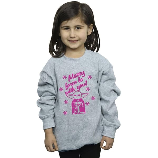 Star Wars Girls Merry Force Yoda Sweatshirt