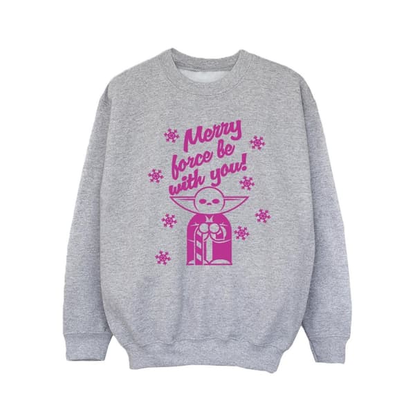 Star Wars Girls Merry Force Yoda Sweatshirt