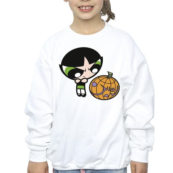 The Powerpuff Girls Girls Buttercup Pumpkin Sweatshirt