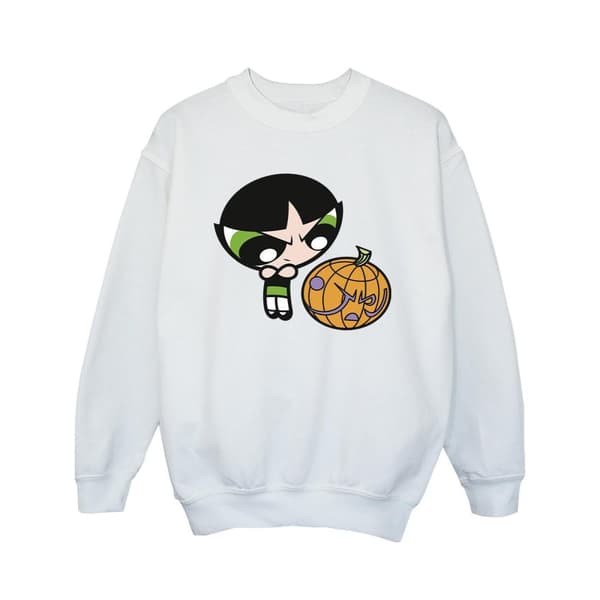 The Powerpuff Girls Girls Buttercup Pumpkin Sweatshirt