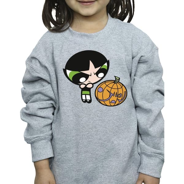 The Powerpuff Girls Girls Buttercup Pumpkin Sweatshirt