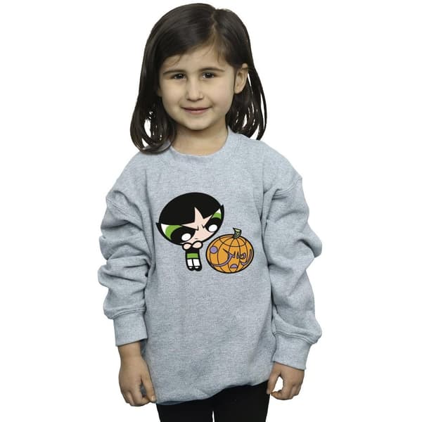 The Powerpuff Girls Girls Buttercup Pumpkin Sweatshirt