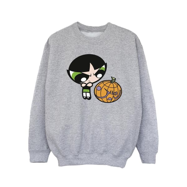 The Powerpuff Girls Girls Buttercup Pumpkin Sweatshirt