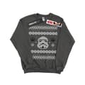 Miniatyrbild 1 av 3: Star Wars Mens Stormtrooper Christmas Fair Isle Sweatshirt