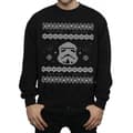 Miniatyrbild 3 av 5: Star Wars Mens Stormtrooper Christmas Fair Isle Sweatshirt