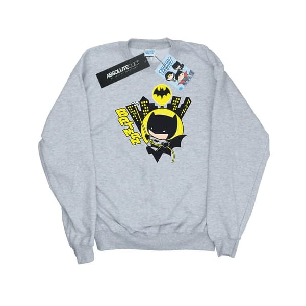 DC Comics Womens/Ladies Chibi Batman Swinging Sweatshirt