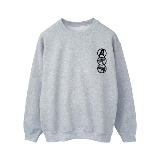 Marvel Mens Thor Love And Thunder Icons Sweatshirt