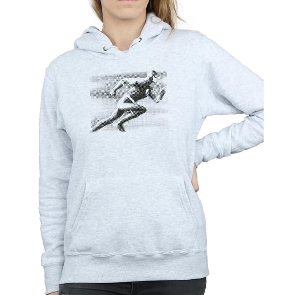 DC Comics Kvinnor/Damer The Flash Spot Racer Hoodie