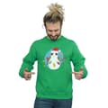 Pikkukuva 2 / 3: Star Wars Mens The Last Jedi Porg Christmas Lights Sweatshirt