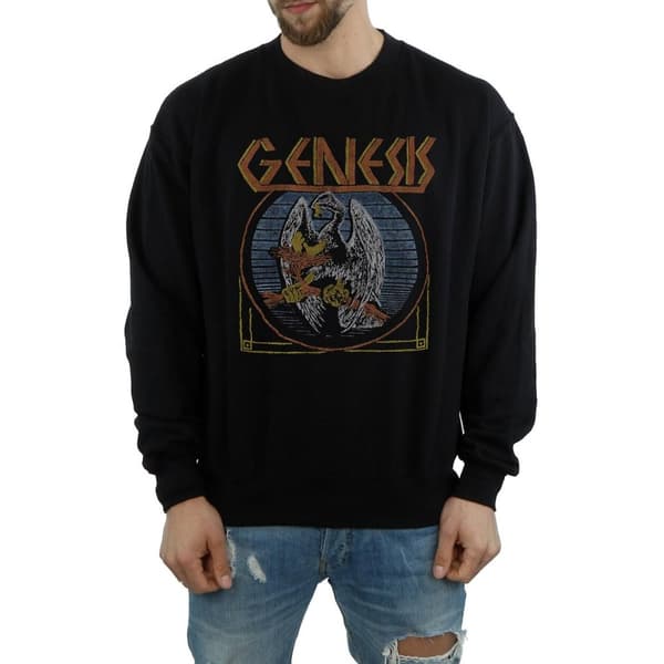 Genesis Sweatshirt med örnprint för herrar