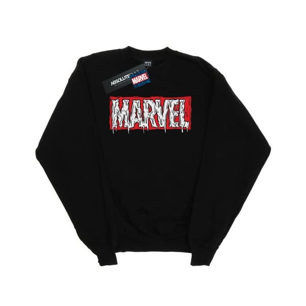 Marvel Mens Drip Logo Sweatshirt