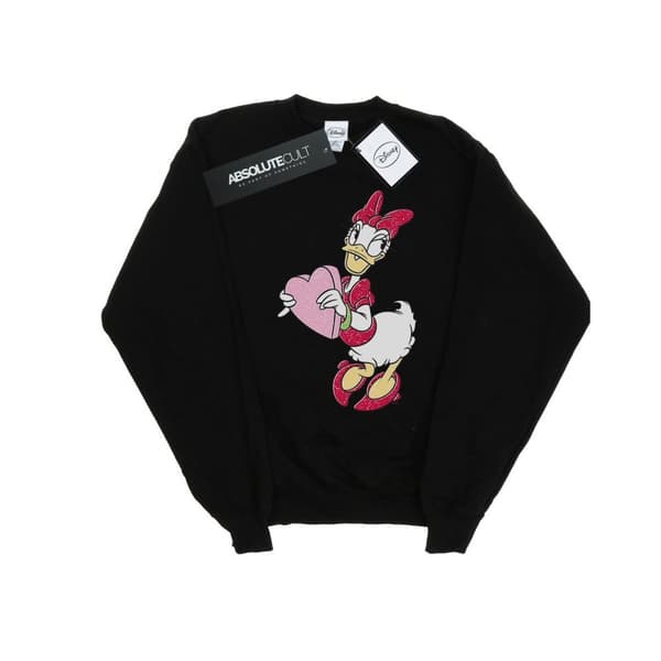 Disney Boys Daisy Duck Love Heart Sweatshirt