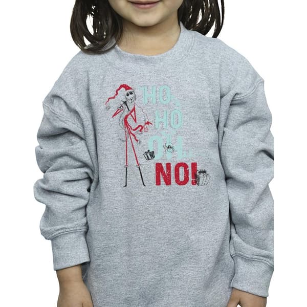 Disney Girls The Nightmare Before Christmas Ho Ho No Sweatshirt