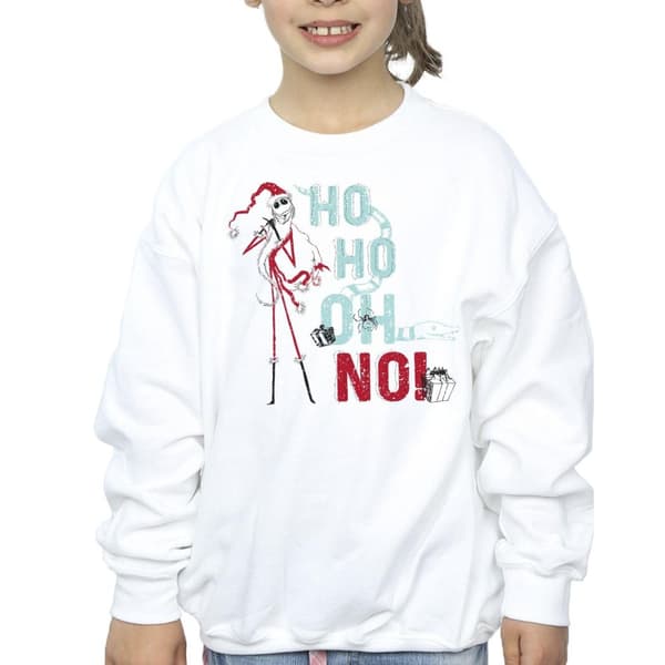 Disney Girls The Nightmare Before Christmas Ho Ho No Sweatshirt