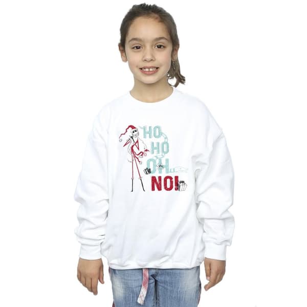 Disney Girls The Nightmare Before Christmas Ho Ho No Sweatshirt